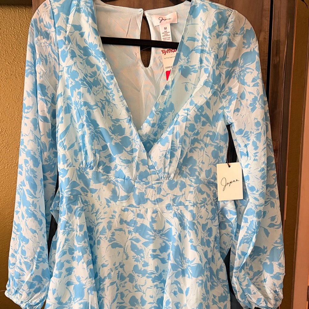 Ladies blue dress